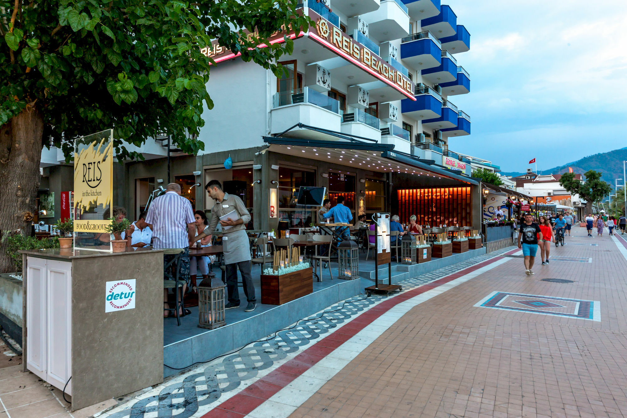 מרמריס Reis Beach Hotel מראה חיצוני תמונה